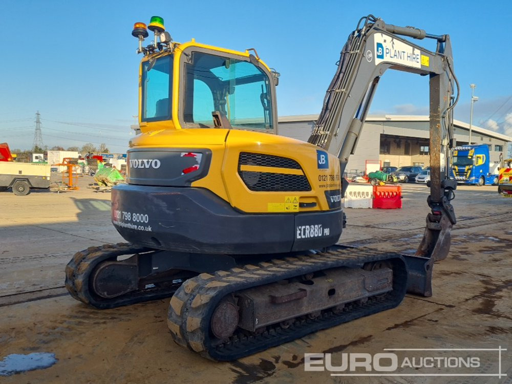 2020 Volvo ECR88D - Mini bager: slika 5 2020 Volvo ECR88D - Mini bager: slika 5