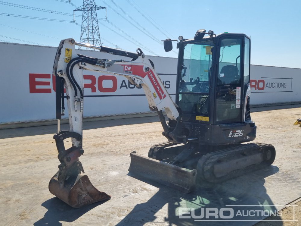 2021 Bobcat E26 - Mini bager: slika 1 2021 Bobcat E26 - Mini bager: slika 1
