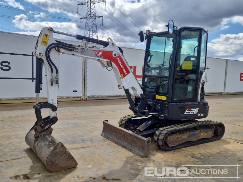 2021 Bobcat E26 - Mini bager: slika 1 2021 Bobcat E26 - Mini bager: slika 1
