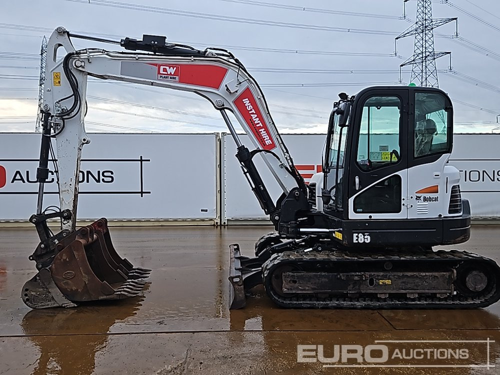 2021 Bobcat E85 - Mini bager: slika 2 2021 Bobcat E85 - Mini bager: slika 2