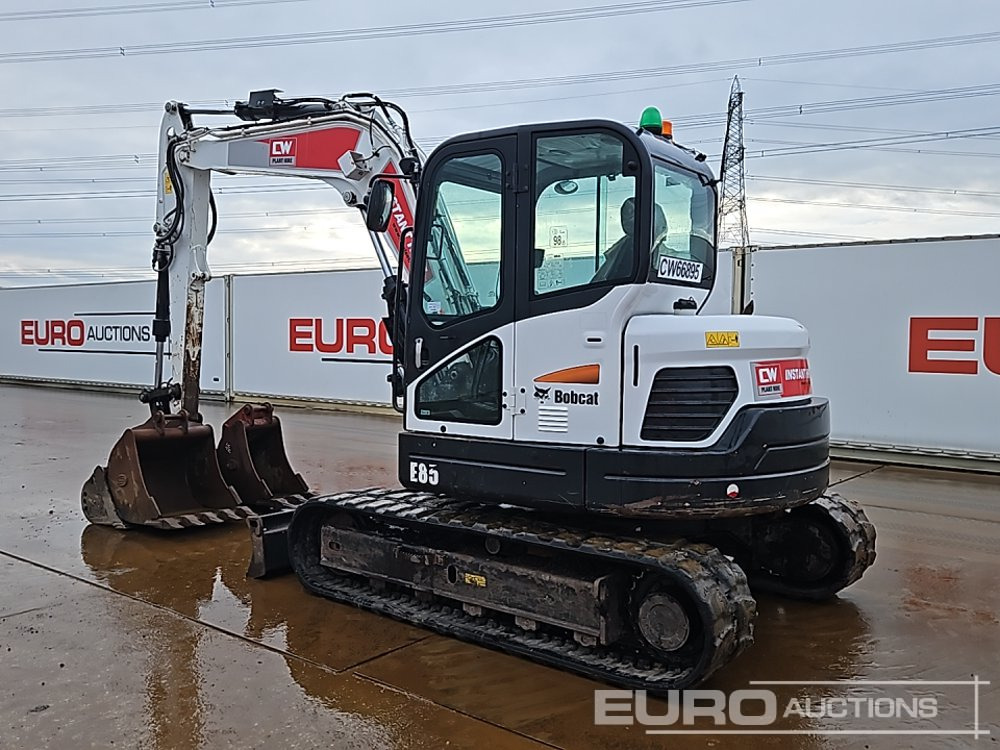 2021 Bobcat E85 - Mini bager: slika 3 2021 Bobcat E85 - Mini bager: slika 3