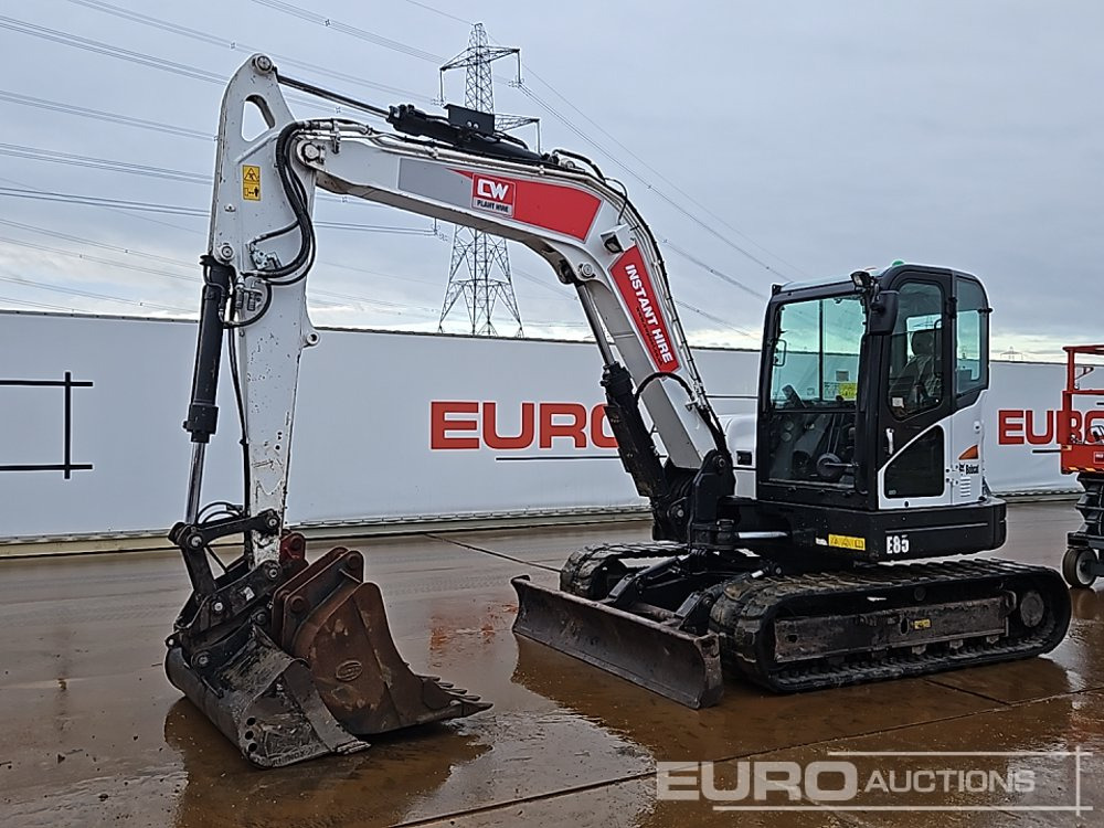 2021 Bobcat E85 - Mini bager: slika 1 2021 Bobcat E85 - Mini bager: slika 1
