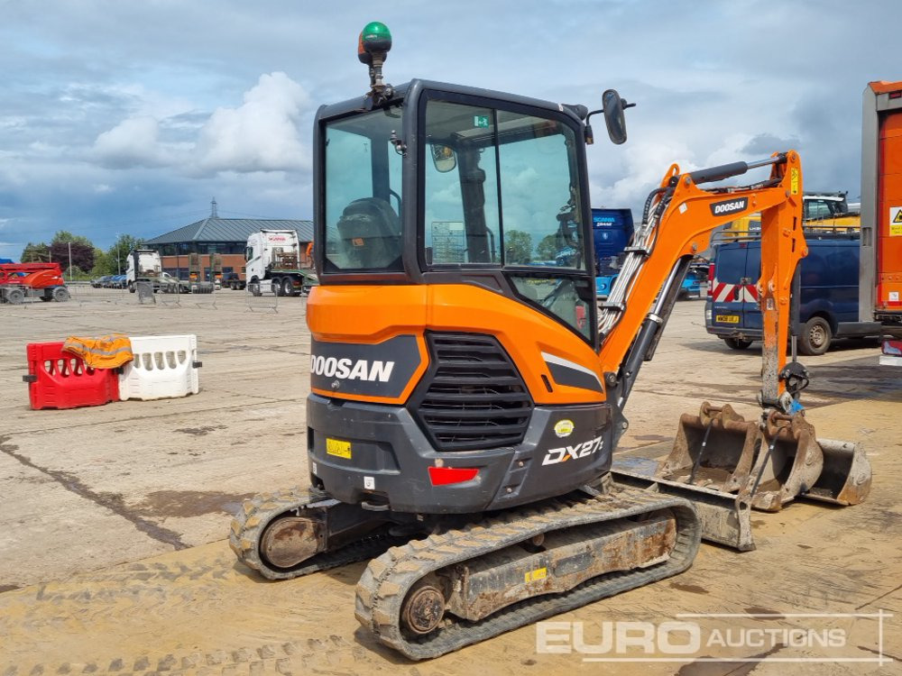 2021 Doosan DX27Z - Mini bager: slika 5 2021 Doosan DX27Z - Mini bager: slika 5