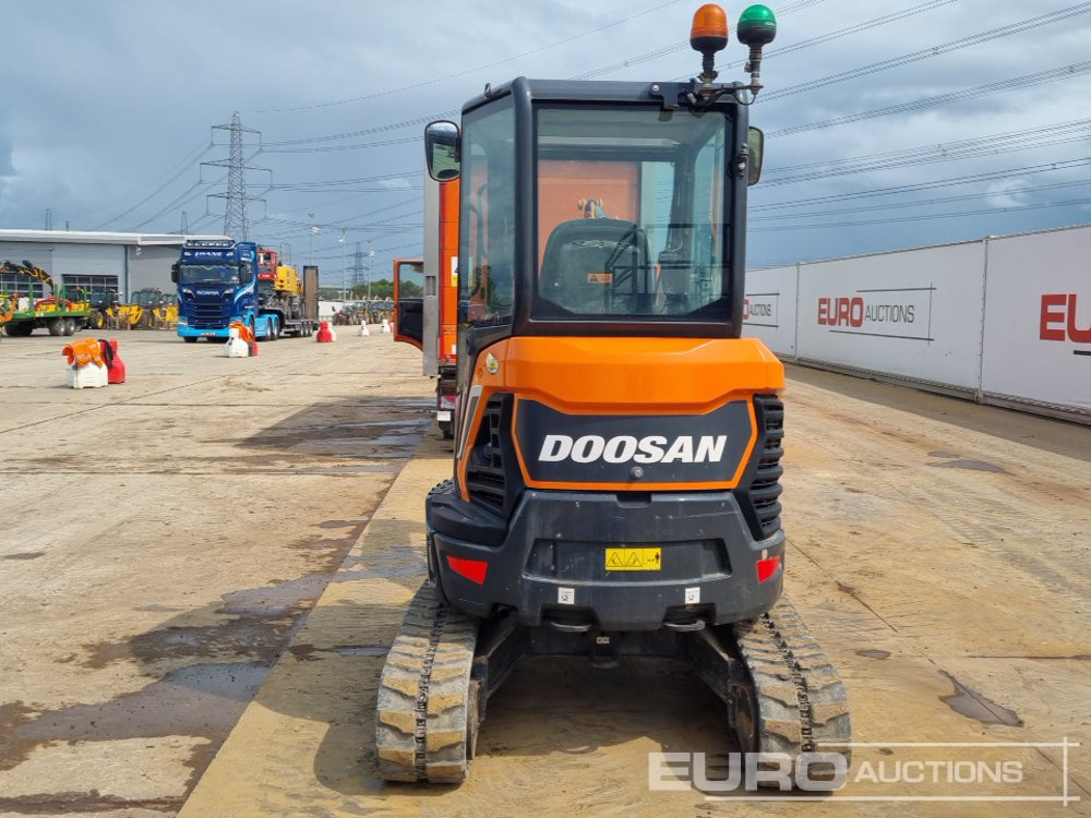 2021 Doosan DX27Z - Mini bager: slika 4 2021 Doosan DX27Z - Mini bager: slika 4