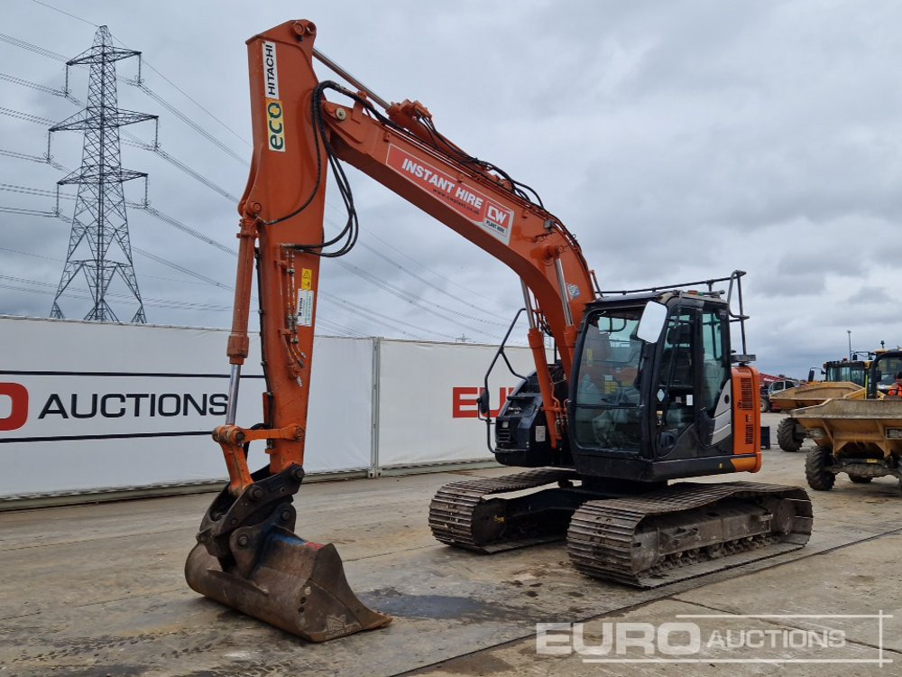 2021 Hitachi ZX135US-6 - Bager guseničar: slika 1 2021 Hitachi ZX135US-6 - Bager guseničar: slika 1