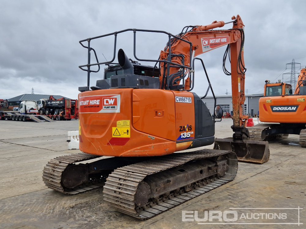 2021 Hitachi ZX135US-6 - Bager guseničar: slika 5 2021 Hitachi ZX135US-6 - Bager guseničar: slika 5