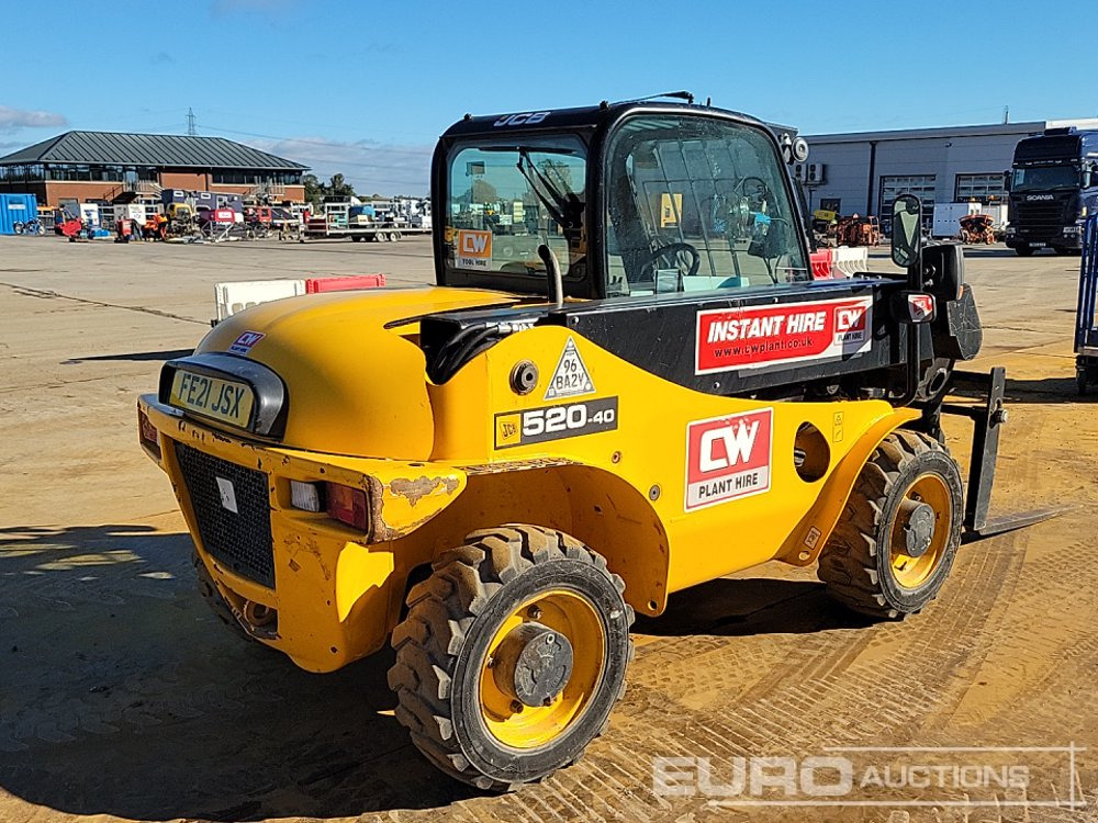 2021 JCB 520-40 - Teleskopski upravljač: slika 5 2021 JCB 520-40 - Teleskopski upravljač: slika 5