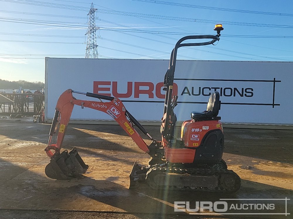2021 Kubota U10-3 - Mini bager: slika 2 2021 Kubota U10-3 - Mini bager: slika 2