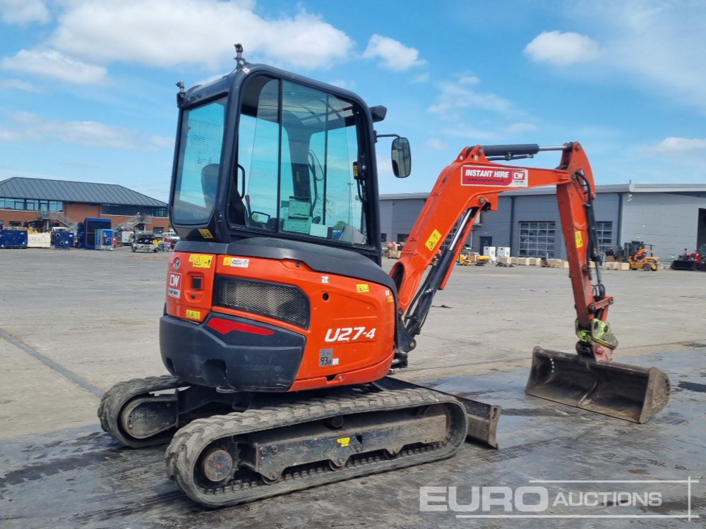 2021 Kubota U27-4 - Mini bager: slika 5 2021 Kubota U27-4 - Mini bager: slika 5