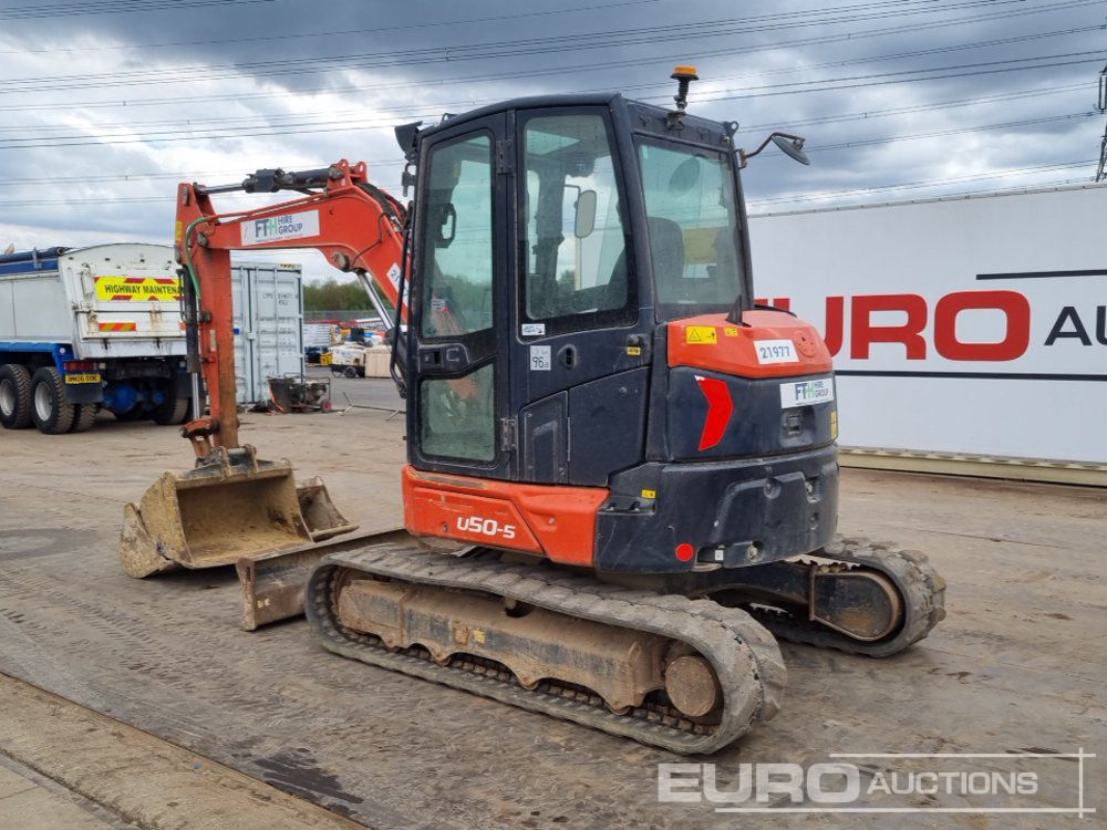 2021 Kubota U50-5 - Mini bager: slika 3 2021 Kubota U50-5 - Mini bager: slika 3