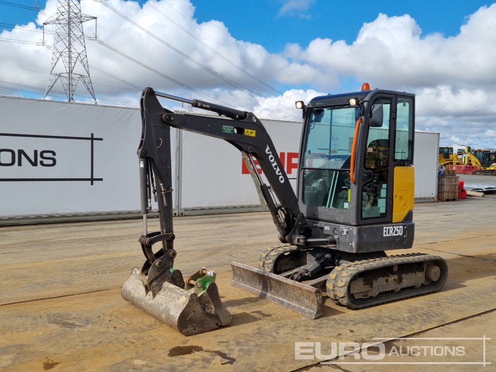 2021 Volvo ECR25D - Mini bager: slika 1 2021 Volvo ECR25D - Mini bager: slika 1