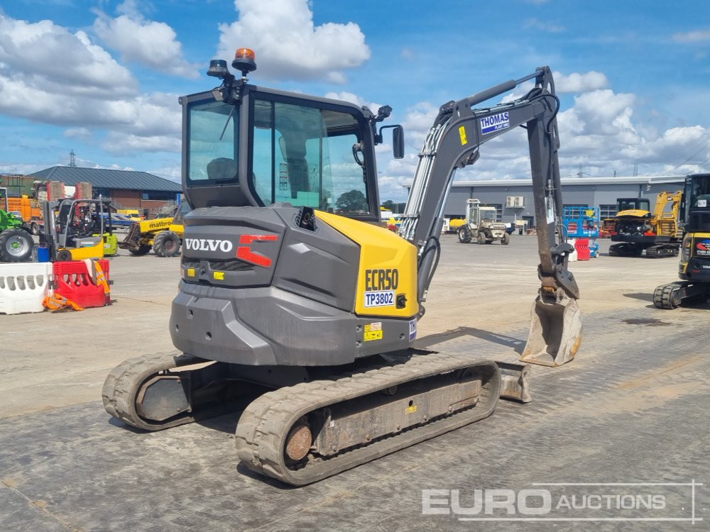 2021 Volvo ECR50F - Mini bager: slika 5 2021 Volvo ECR50F - Mini bager: slika 5