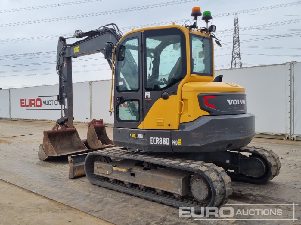 2021 Volvo ECR88D - Mini bager: slika 3 2021 Volvo ECR88D - Mini bager: slika 3