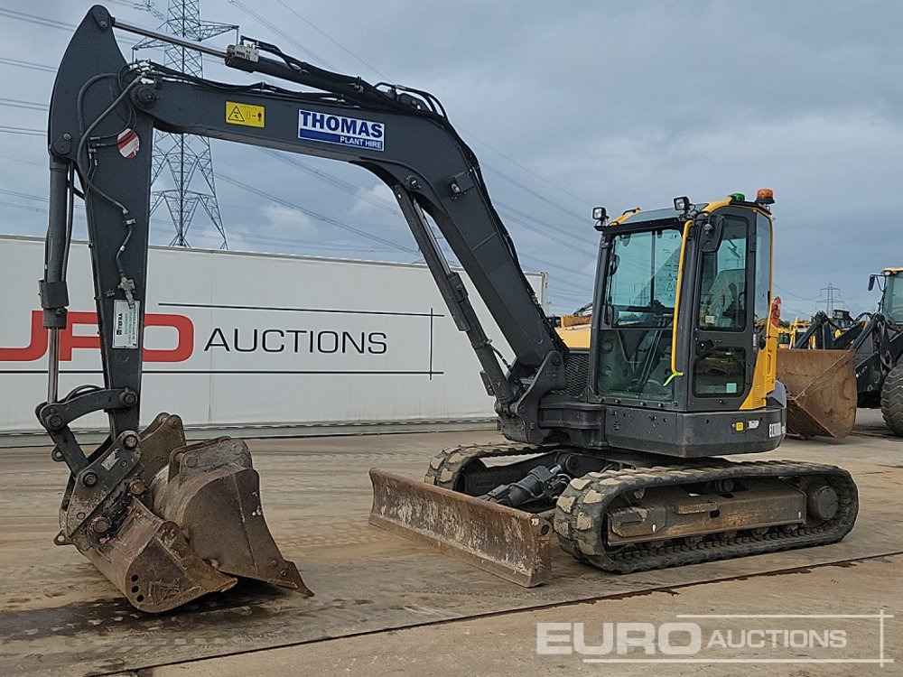 2021 Volvo ECR88D - Mini bager: slika 1 2021 Volvo ECR88D - Mini bager: slika 1