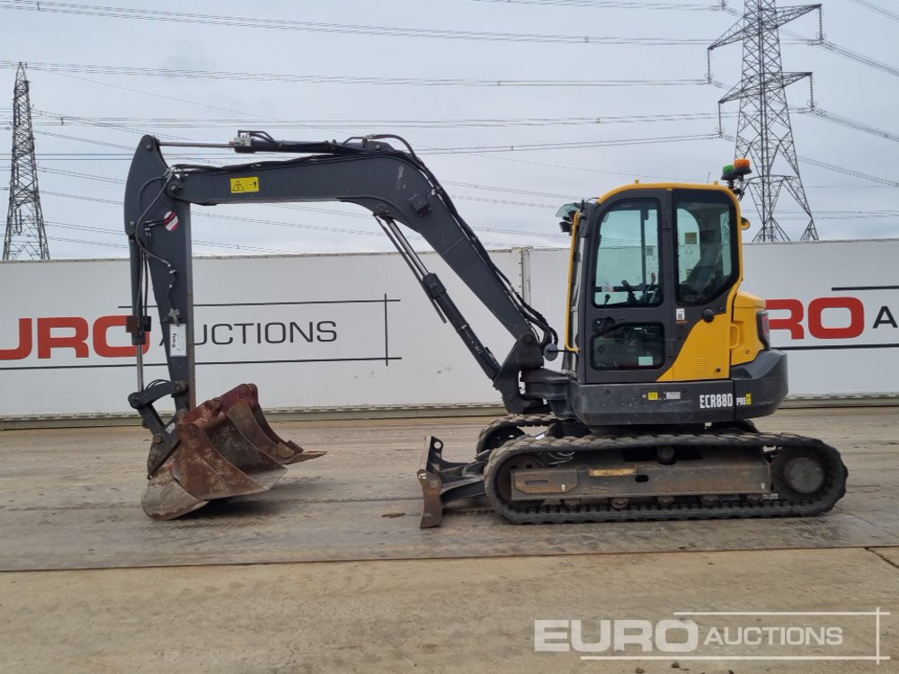 2021 Volvo ECR88D - Mini bager: slika 2 2021 Volvo ECR88D - Mini bager: slika 2