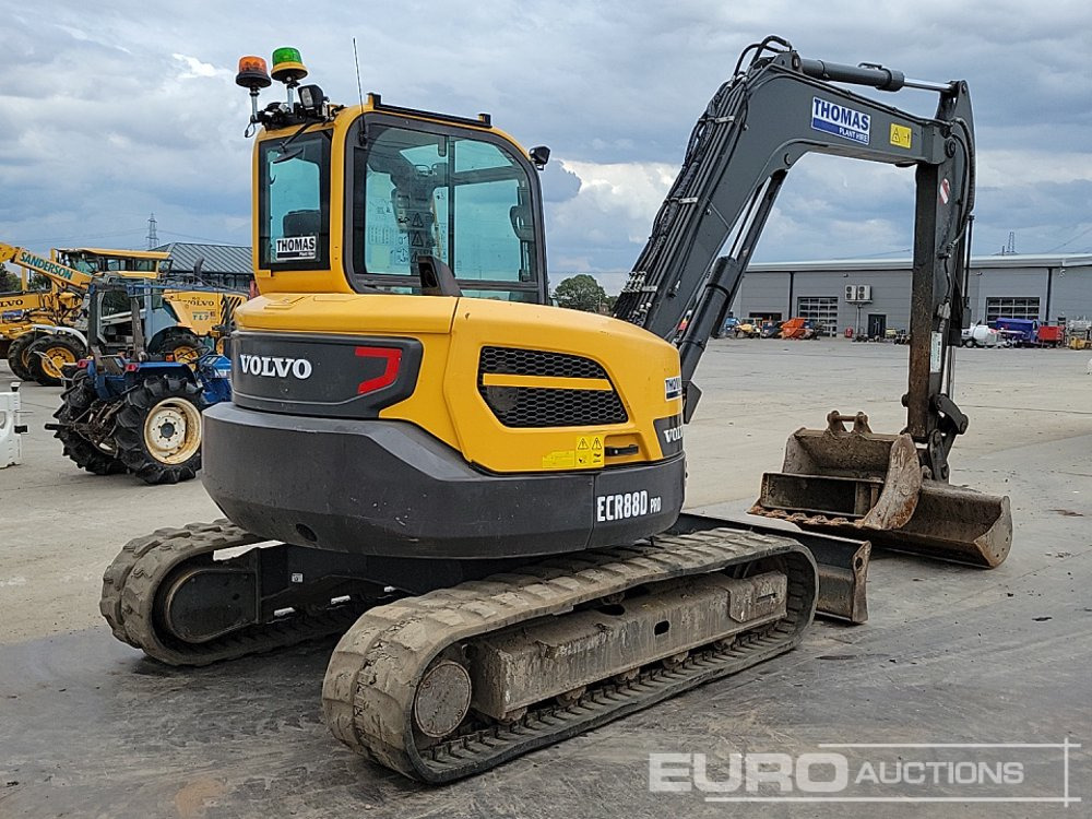 2021 Volvo ECR88D - Mini bager: slika 5 2021 Volvo ECR88D - Mini bager: slika 5