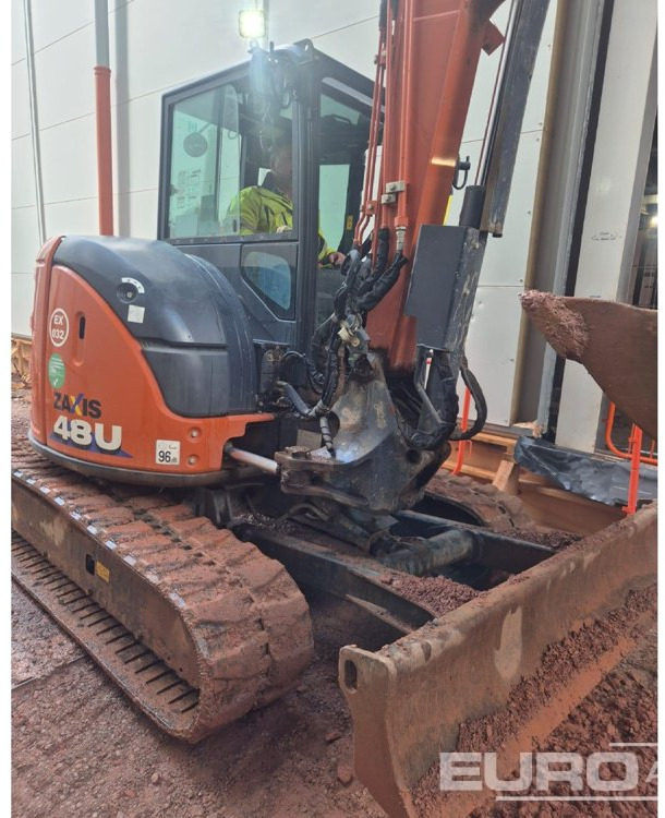 2022 Hitachi ZX48U-6 CLR - Mini bager: slika 4 2022 Hitachi ZX48U-6 CLR - Mini bager: slika 4