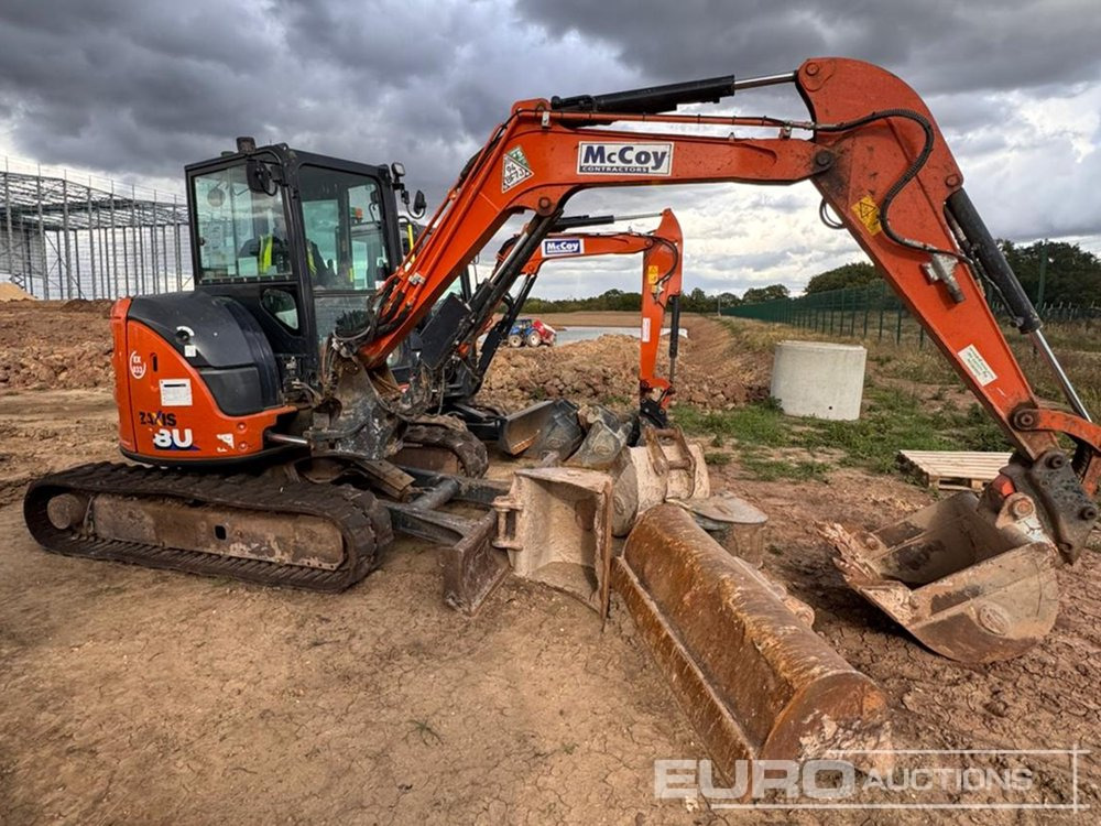 2022 Hitachi ZX48U-6 CLR - Mini bager: slika 4 2022 Hitachi ZX48U-6 CLR - Mini bager: slika 4