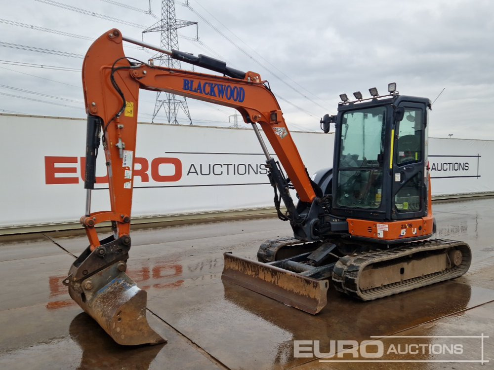 2022 Hitachi ZX55U-6 CLR - Mini bager: slika 1 2022 Hitachi ZX55U-6 CLR - Mini bager: slika 1