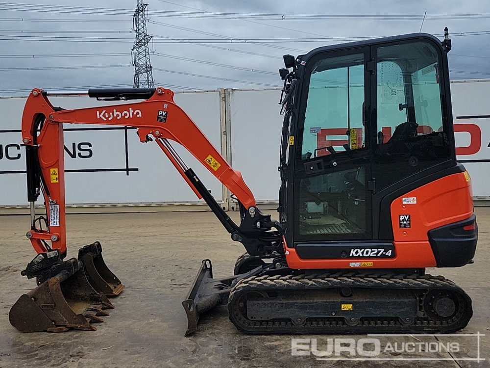 2022 Kubota KX027-4 - Mini bager: slika 2 2022 Kubota KX027-4 - Mini bager: slika 2