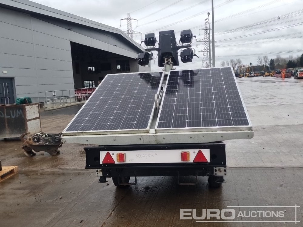 2022 Trime X-Solar Single Axle Solar Powered LED Lighting Tower - Toranj za osvetljenje: slika 4 2022 Trime X-Solar Single Axle Solar Powered LED Lighting Tower - Toranj za osvetljenje: slika 4