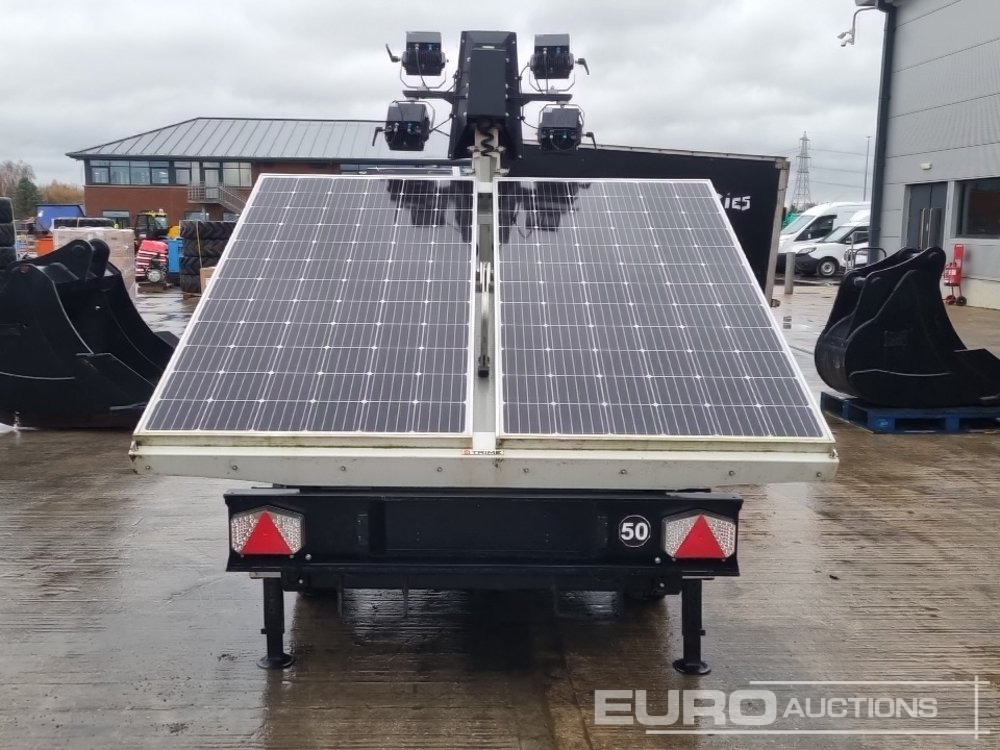 2022 Trime X-Solar Single Axle Solar Powered LED Lighting Tower - Toranj za osvetljenje: slika 4 2022 Trime X-Solar Single Axle Solar Powered LED Lighting Tower - Toranj za osvetljenje: slika 4