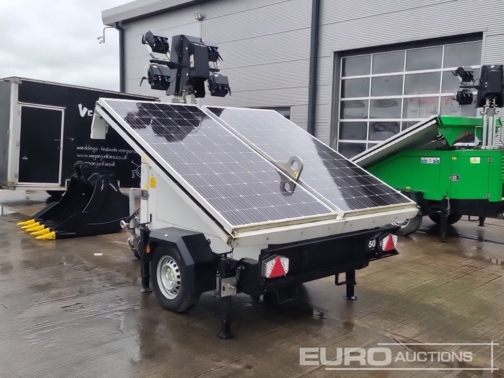 2022 Trime X-Solar Single Axle Solar Powered LED Lighting Tower - Toranj za osvetljenje: slika 3 2022 Trime X-Solar Single Axle Solar Powered LED Lighting Tower - Toranj za osvetljenje: slika 3