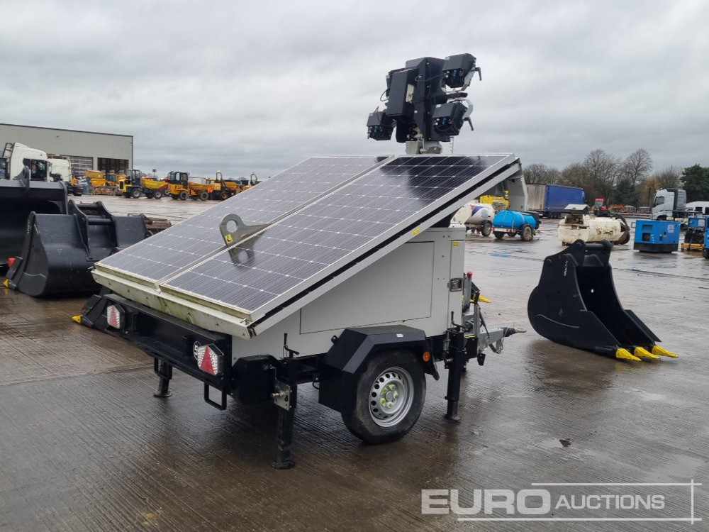 2022 Trime X-Solar Single Axle Solar Powered LED Lighting Tower - Toranj za osvetljenje: slika 5 2022 Trime X-Solar Single Axle Solar Powered LED Lighting Tower - Toranj za osvetljenje: slika 5