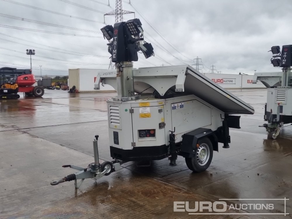 2022 Trime X-Solar Single Axle Solar Powered LED Lighting Tower - Toranj za osvetljenje: slika 1 2022 Trime X-Solar Single Axle Solar Powered LED Lighting Tower - Toranj za osvetljenje: slika 1