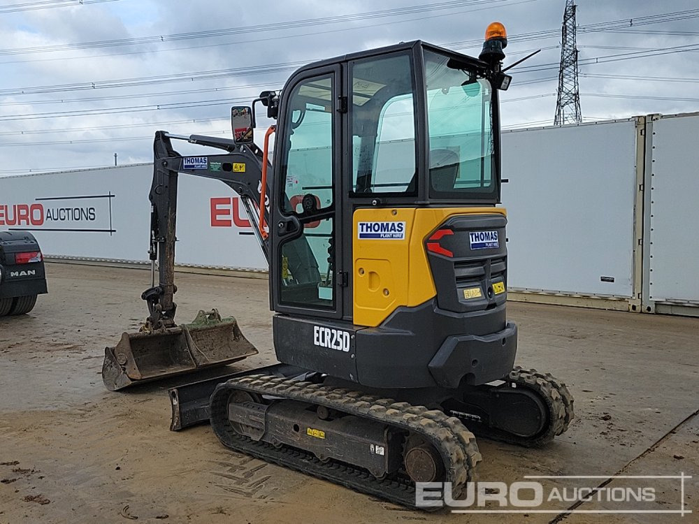 2022 Volvo ECR25D - Mini bager: slika 3 2022 Volvo ECR25D - Mini bager: slika 3