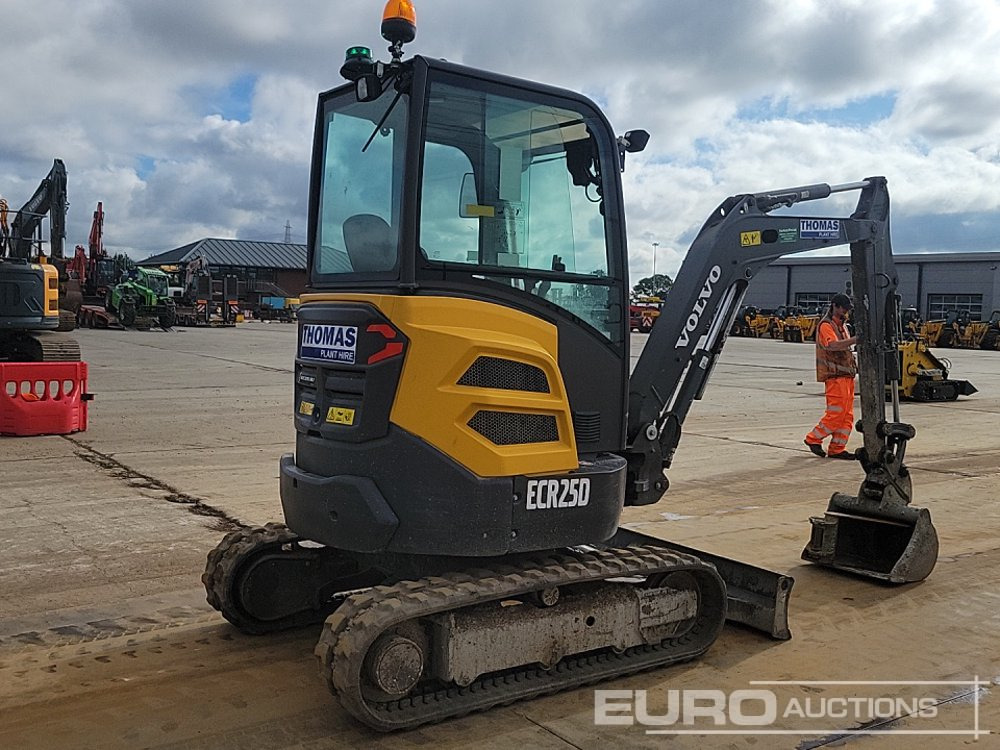 2022 Volvo ECR25D - Mini bager: slika 5 2022 Volvo ECR25D - Mini bager: slika 5