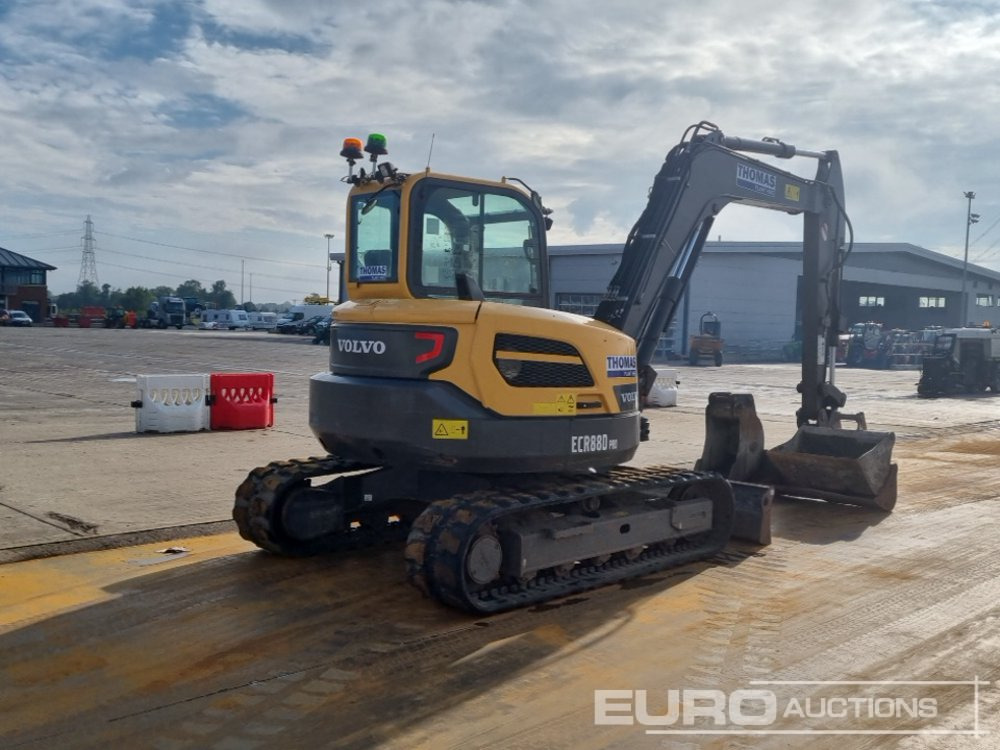 2022 Volvo ECR88D - Mini bager: slika 5 2022 Volvo ECR88D - Mini bager: slika 5