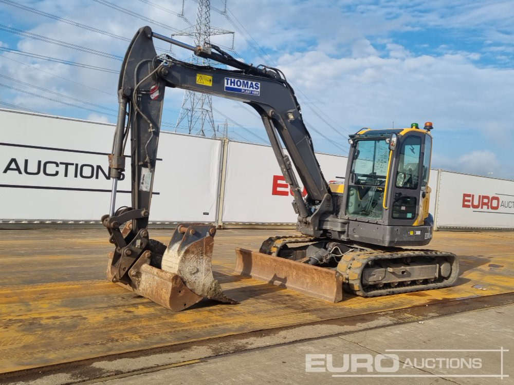 2022 Volvo ECR88D - Mini bager: slika 1 2022 Volvo ECR88D - Mini bager: slika 1