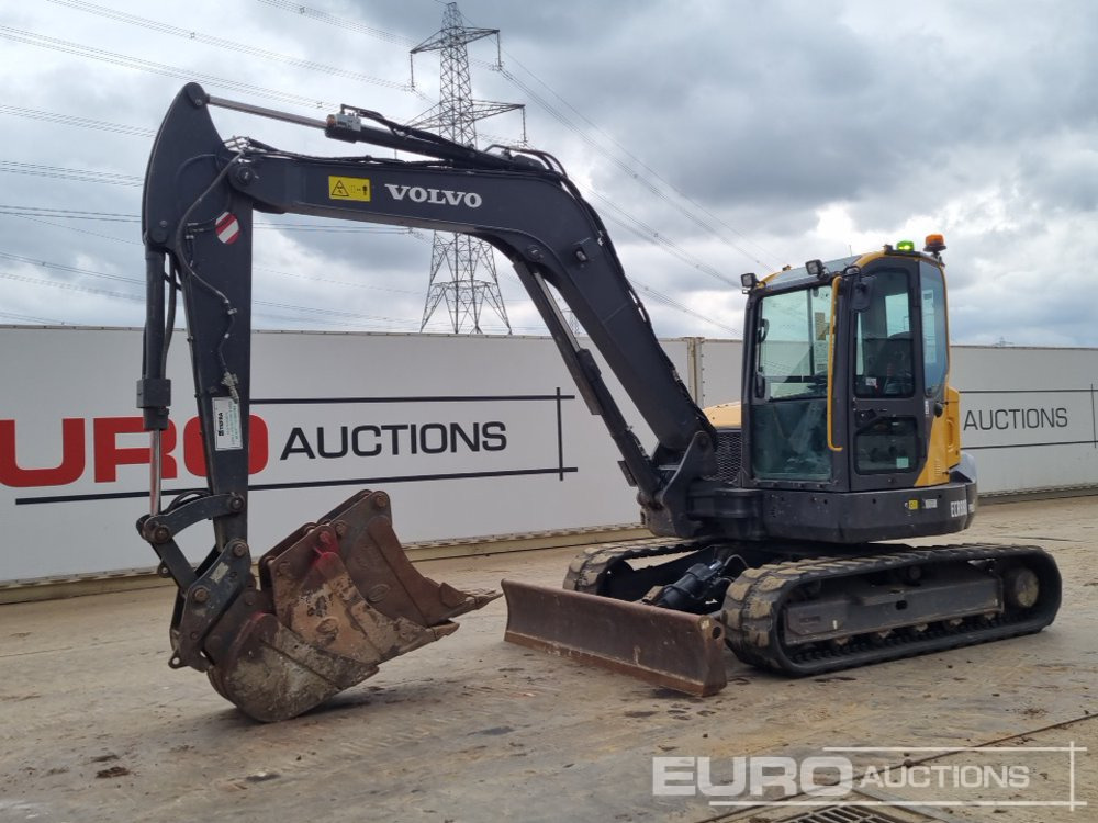 2022 Volvo ECR88D - Mini bager: slika 1 2022 Volvo ECR88D - Mini bager: slika 1