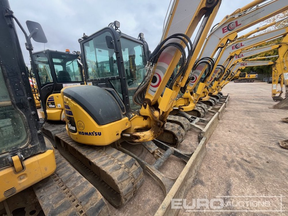2024 Komatsu PC55MR-5E0 - Mini bager: slika 3 2024 Komatsu PC55MR-5E0 - Mini bager: slika 3