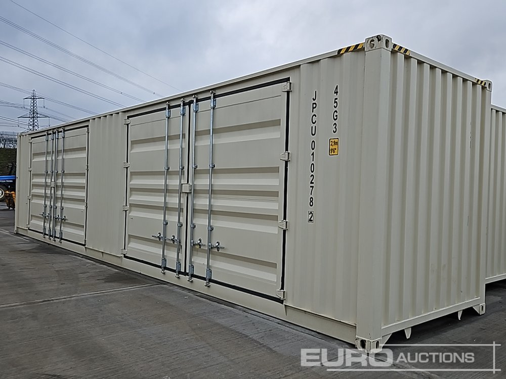 2025 40' x 8' High Cube Container, 2 Side Doors, 1 End Door (Cannot Be Reconsigned) - Brodski kontejner: slika 1 2025 40' x 8' High Cube Container, 2 Side Doors, 1 End Door (Cannot Be Reconsigned) - Brodski kontejner: slika 1