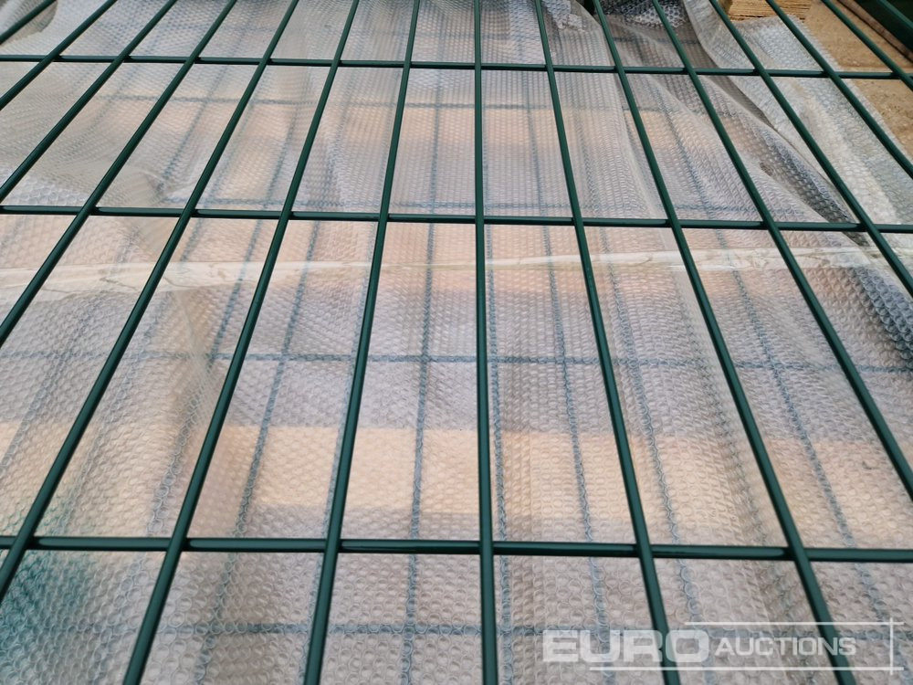 Građevinska oprema 3m x 2.3m Heavy Duty Galvanized Powder Coated Gate (2 of), 100mm x 100mm Post (2 of), Assembly Kit (Green): slika 10