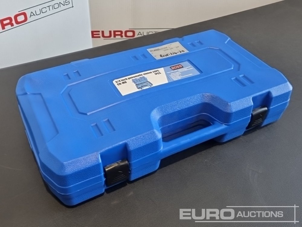 Boss 3/4" 30pc Heavy Duty Pneumatic Socket Set, 4" Connecting Rod, 8" Connecting Rod, Ratchet Wrench, 20" Sliding Rod, 18" Bending Rod Universal Coupling, Adapter1-3/4" - Гаражна опрема: slika 1 Boss 3/4" 30pc Heavy Duty Pneumatic Socket Set, 4" Connecting Rod, 8" Connecting Rod, Ratchet Wrench, 20" Sliding Rod, 18" Bending Rod Universal Coupling, Adapter1-3/4" - Гаражна опрема: slika 1