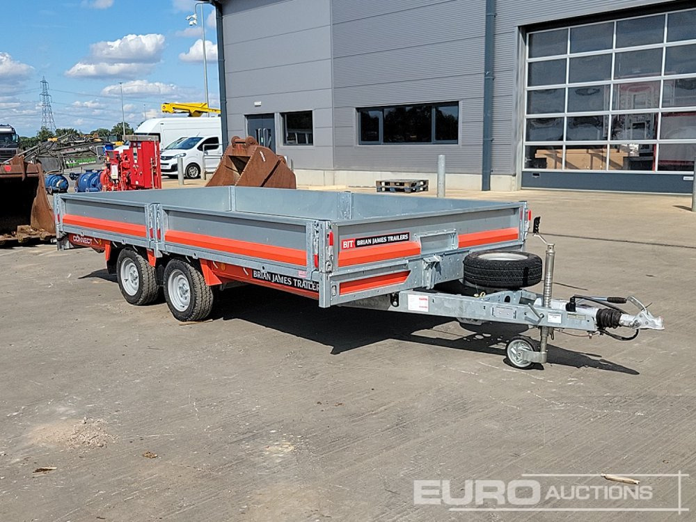 Prikolica za prevoz radnih mašina Brian James Trailers 3.5 TON: slika 7