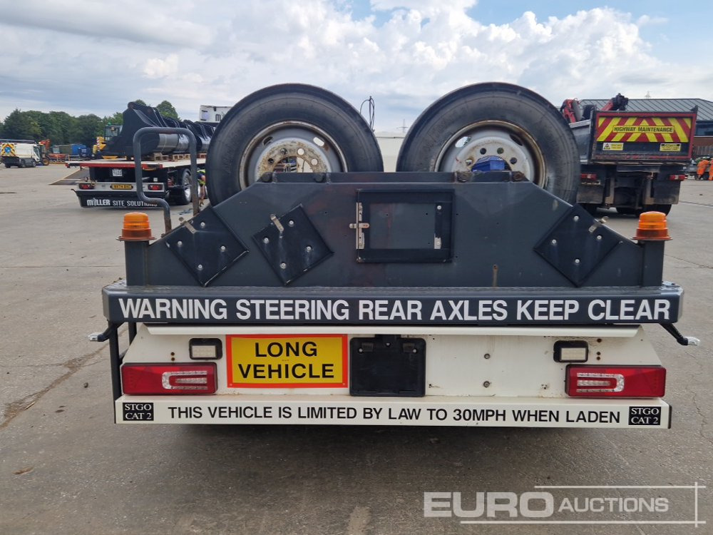 Crane Fruehauf 74 Ton 5 Axle Low Loader Trailer, Rear Steer - Niska poluprikolica za prevoz: slika 4 Crane Fruehauf 74 Ton 5 Axle Low Loader Trailer, Rear Steer - Niska poluprikolica za prevoz: slika 4