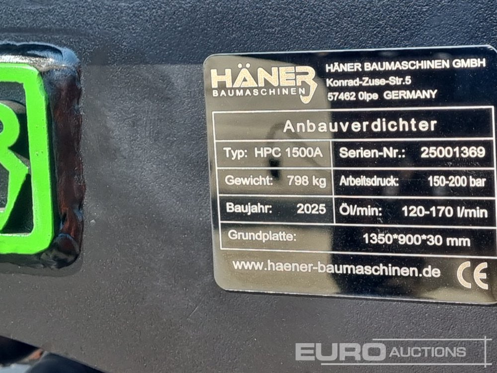 Dodatak za Bager Unused 2025 Häner HPC 1500A: slika 24