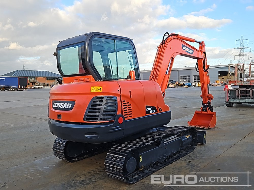 Doosan DX60 - Mini bager: slika 5 Doosan DX60 - Mini bager: slika 5