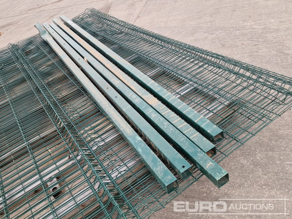 Građevinska oprema Galvanised fencing Panel (4 of), Fencing Posts (5 of): slika 9