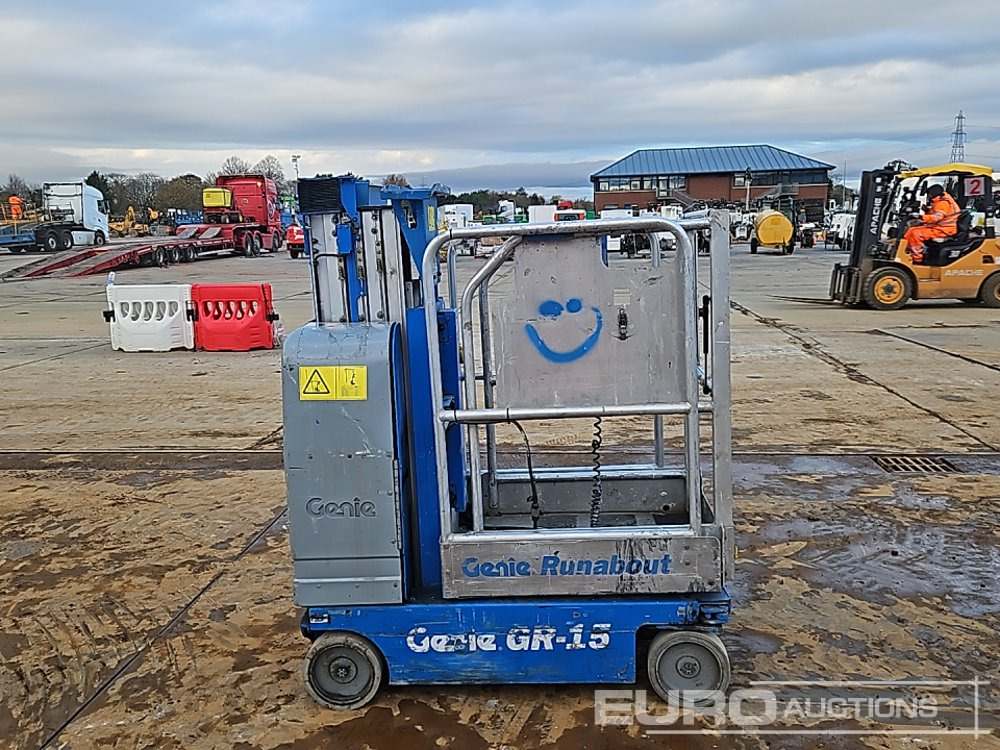 Jarbolna penjajuća platforma Genie GR-15: slika 6 Jarbolna penjajuća platforma Genie GR-15: slika 6