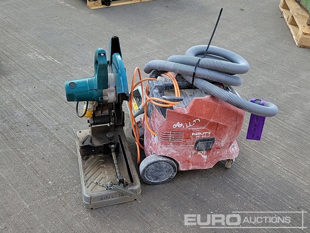 Građevinska oprema Hilti VC 20-U 110Volt Vacuum Cleaner, Makita LW1400 110Vot Chop Saw, Radio Cable Detector (3 of): slika 6