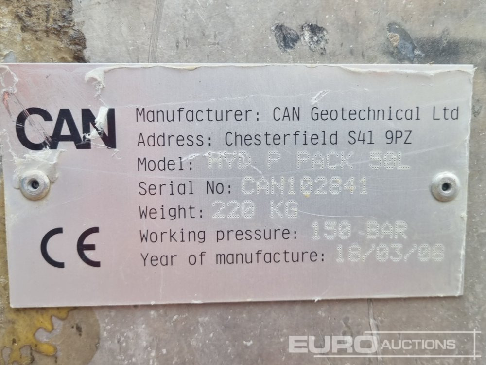 Mašina za asfalt Hydraulic Power Pack: slika 18