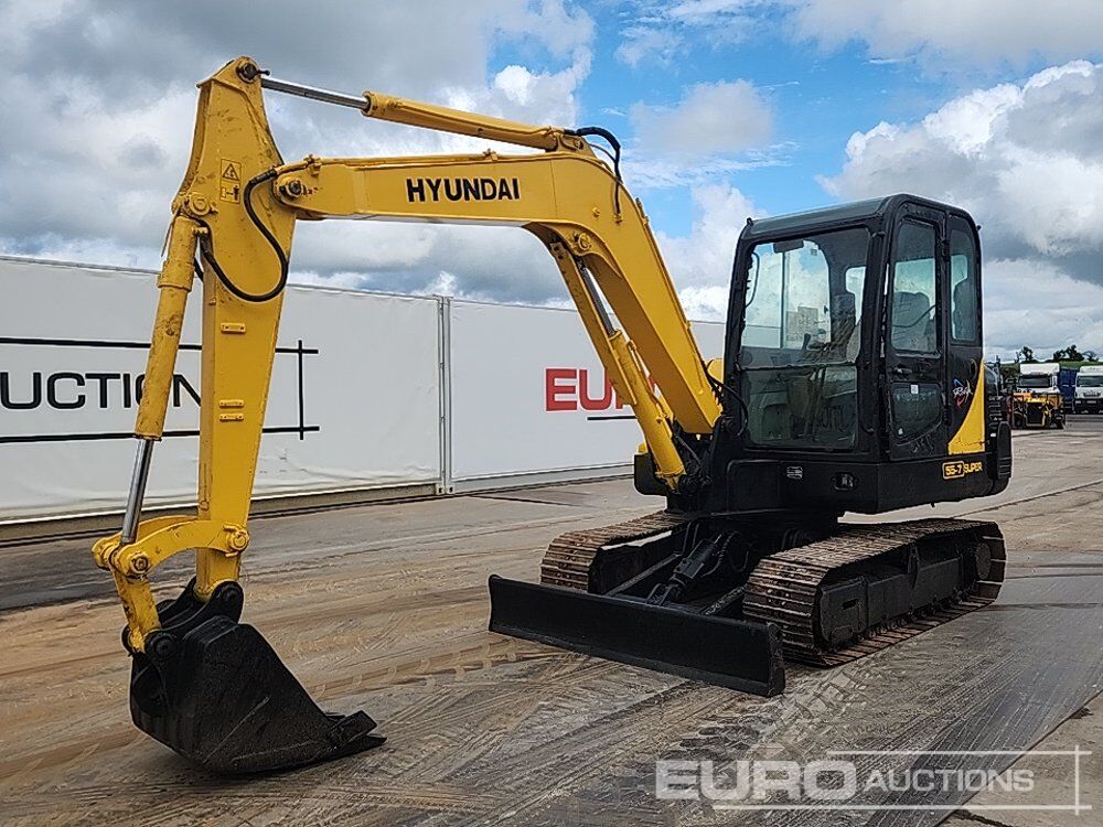 Hyundai R55-7 - Mini bager: slika 1 Hyundai R55-7 - Mini bager: slika 1