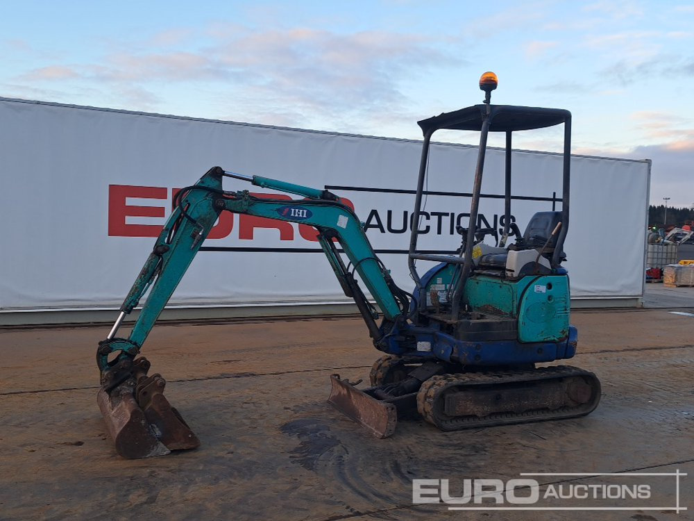 IHI 15NX - Mini bager: slika 1 IHI 15NX - Mini bager: slika 1