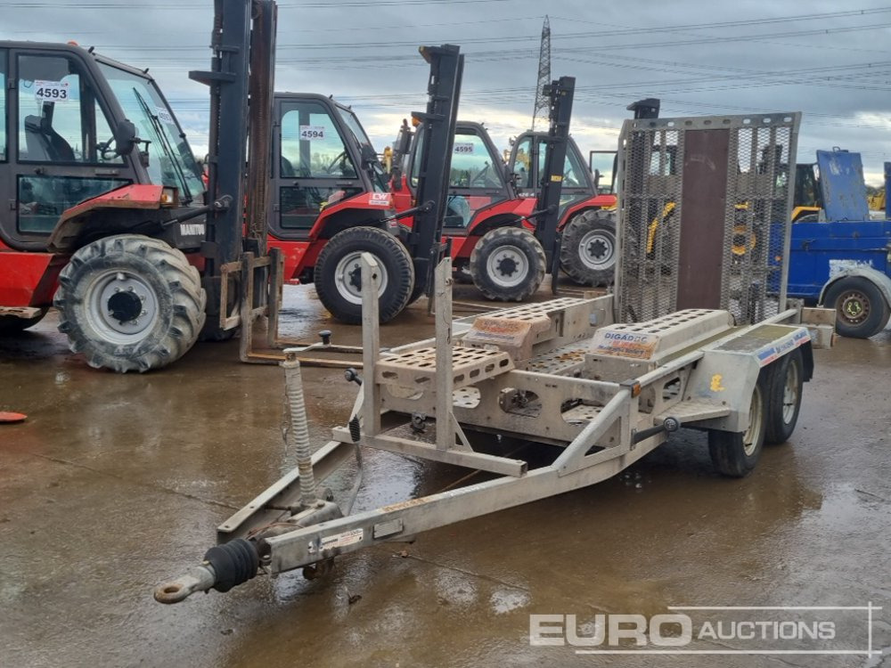 Indespension 2.7 Ton - Prikolica za prevoz radnih mašina: slika 1 Indespension 2.7 Ton - Prikolica za prevoz radnih mašina: slika 1