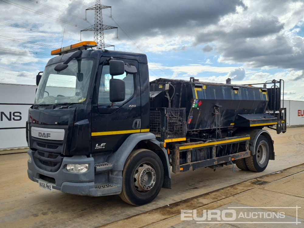 2016 DAF LF220 FA - Kamion, Mašina za asfalt: slika 1 2016 DAF LF220 FA - Kamion, Mašina za asfalt: slika 1
